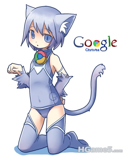 谷歌浏览器娘