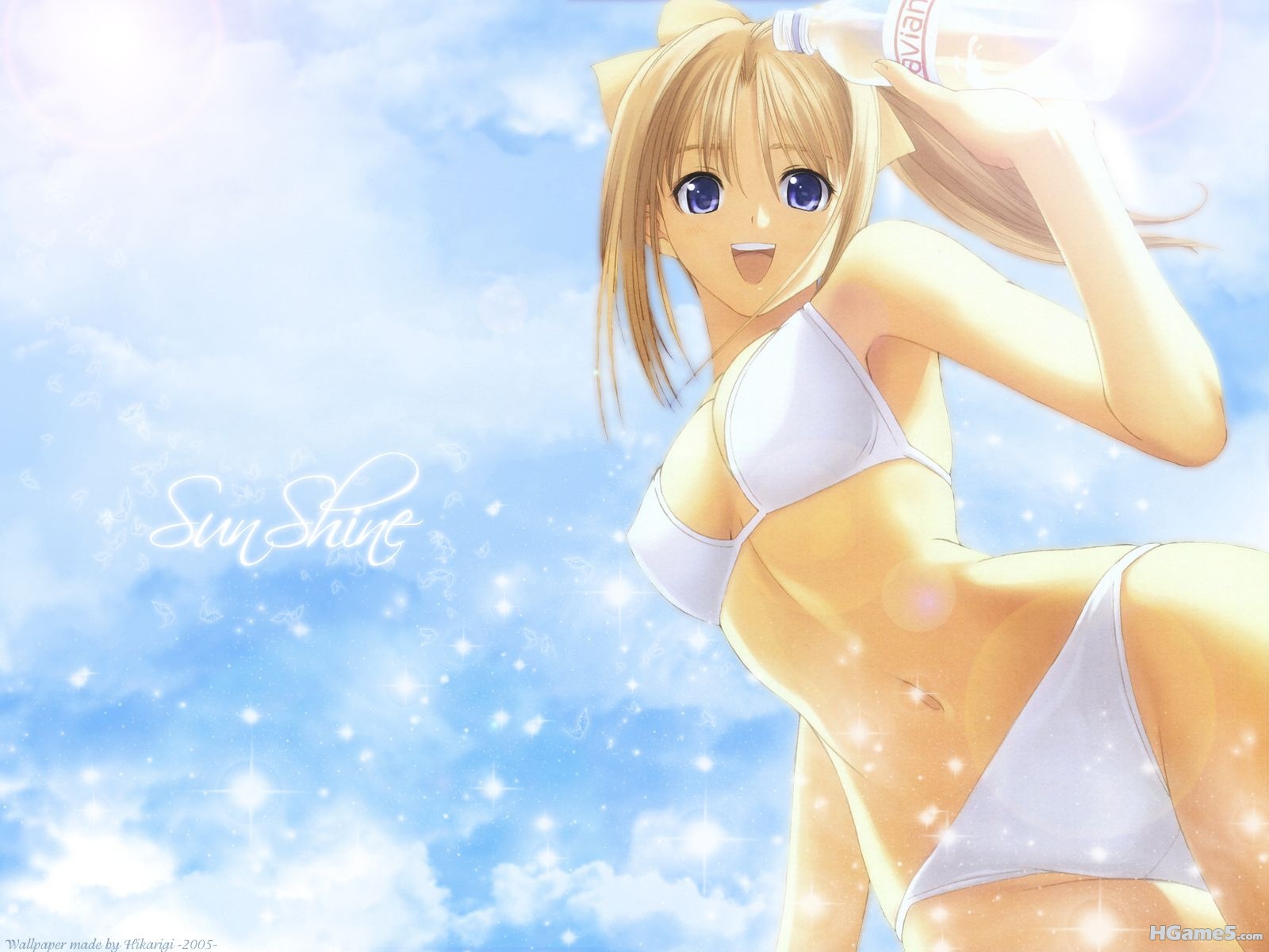 Konachan.com - 2048 after bikini shiomiya_kanami sky swimsuit taka_tony.jpg