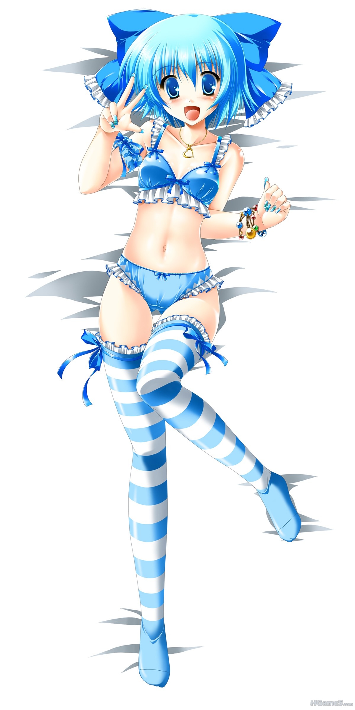 p499370_beads blue_eyes blue_hair cameltoe cirno fingernails frilled_panties fri.jpg
