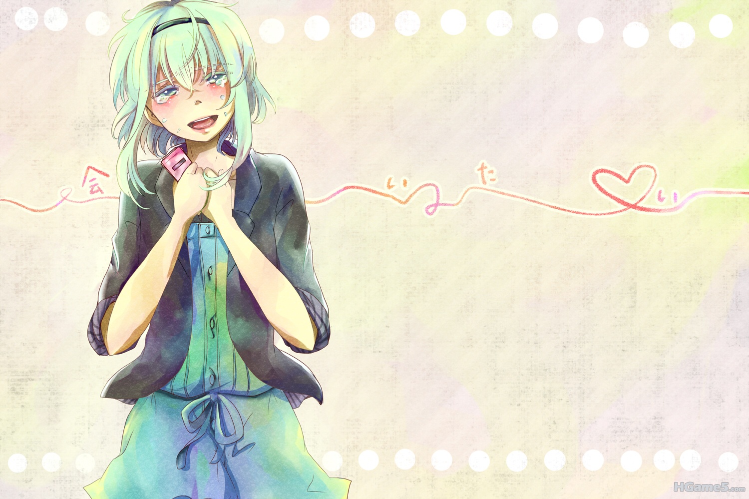 Konachan_com - 81814 gumi phone tears vocaloid.jpg