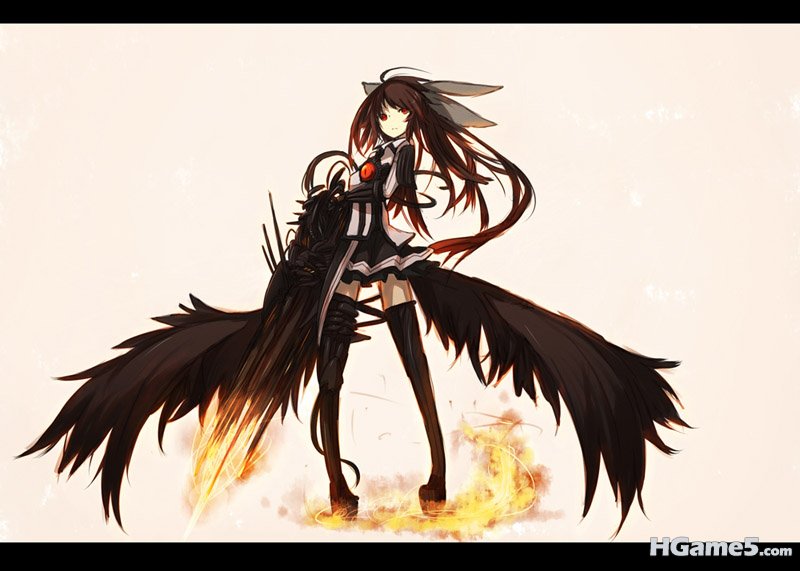 moe 94663 reiuji_utsuho shirogane_usagi thighhighs touhou wings.jpg