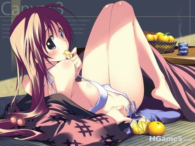 Konachan.com - 68954 barefoot bikini blue_eyes canvas_3 chigusa_nanami cleavage .jpg