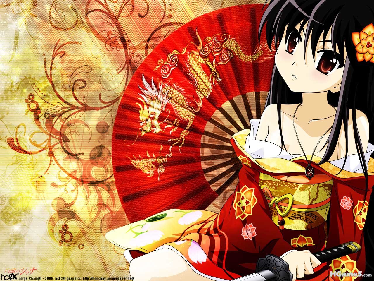 Konachan.com - 22742 japanese_clothes shakugan_no_shana shana sword weapon.jpg