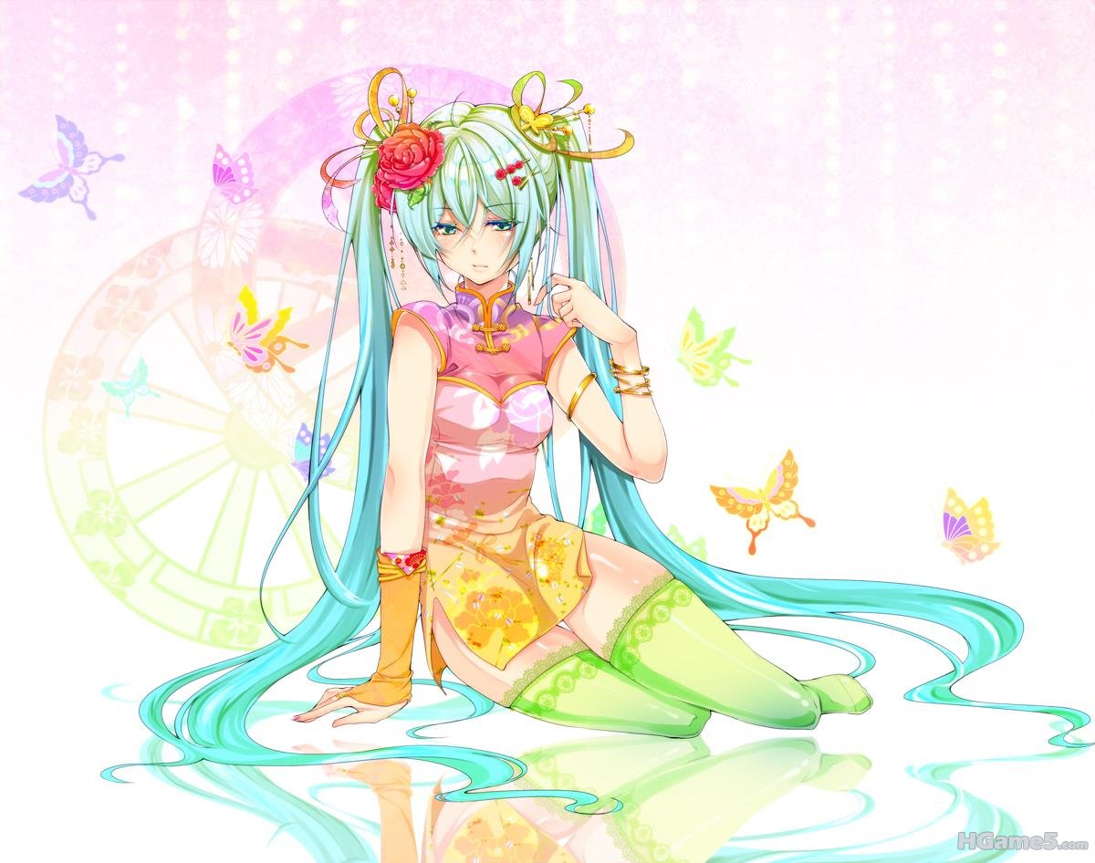 Konachan_com - 99523 aqua_hair chinese_dress flowers hatsune_miku long_hair thig.jpg