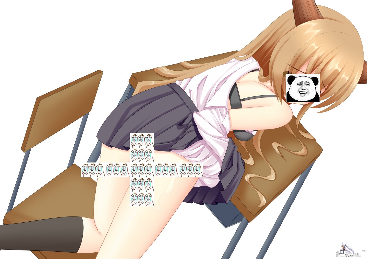 achan_com - 111465 bra brown_hair horns ibuki_suika masiroke panties purple_eyes.jpg