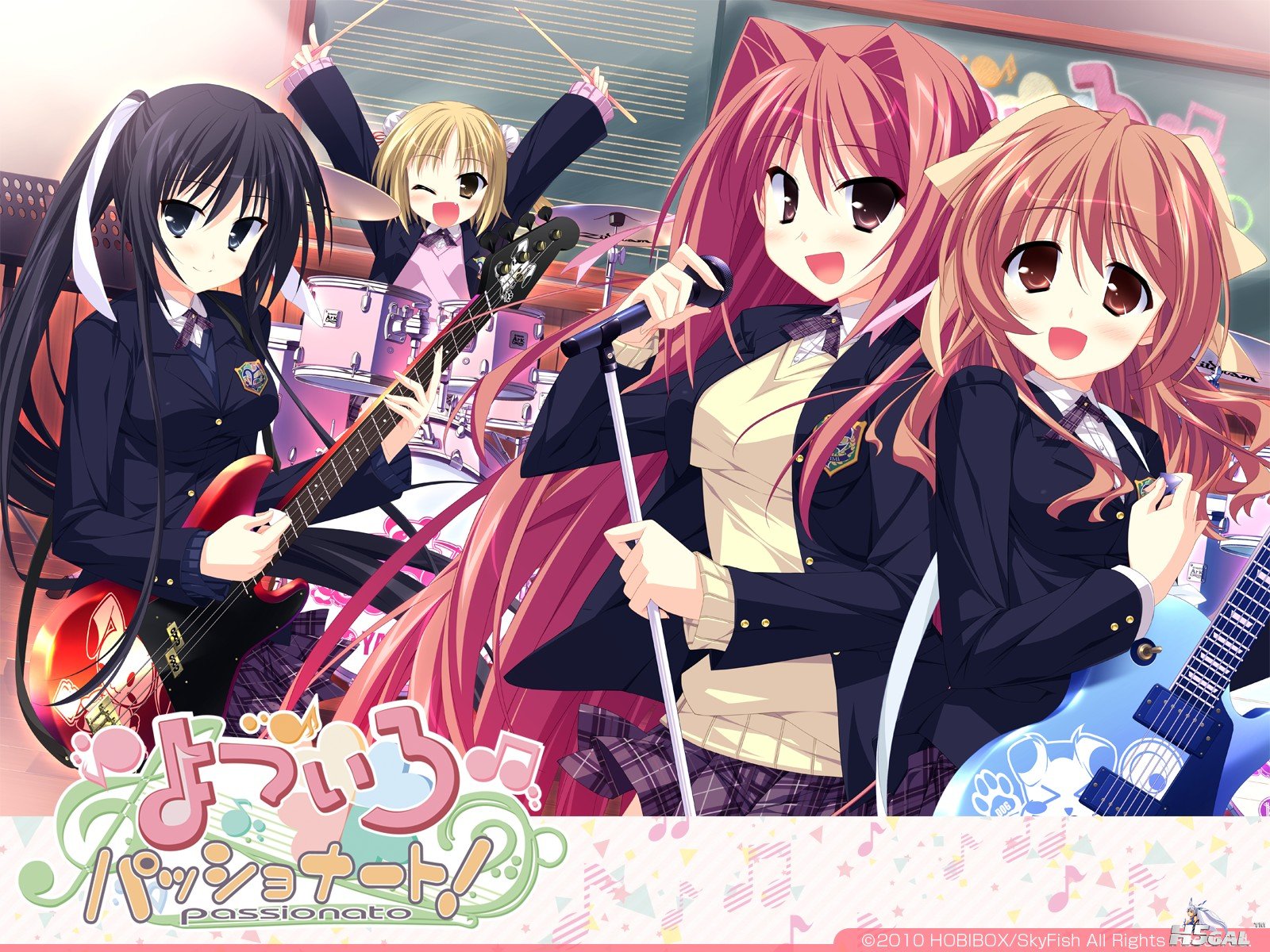 moe 152110 guitar hinata_mutsuki seifuku skyfish wallpaper yotsuiro_passionato!.jpg