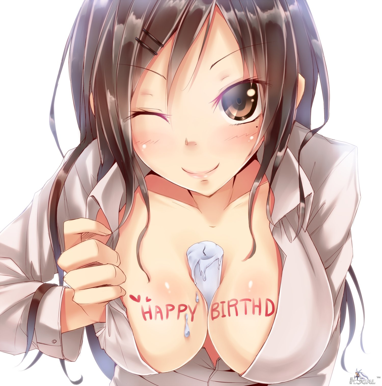 moe 205347 cleavage dabadhi no_bra open_shirt.JPG