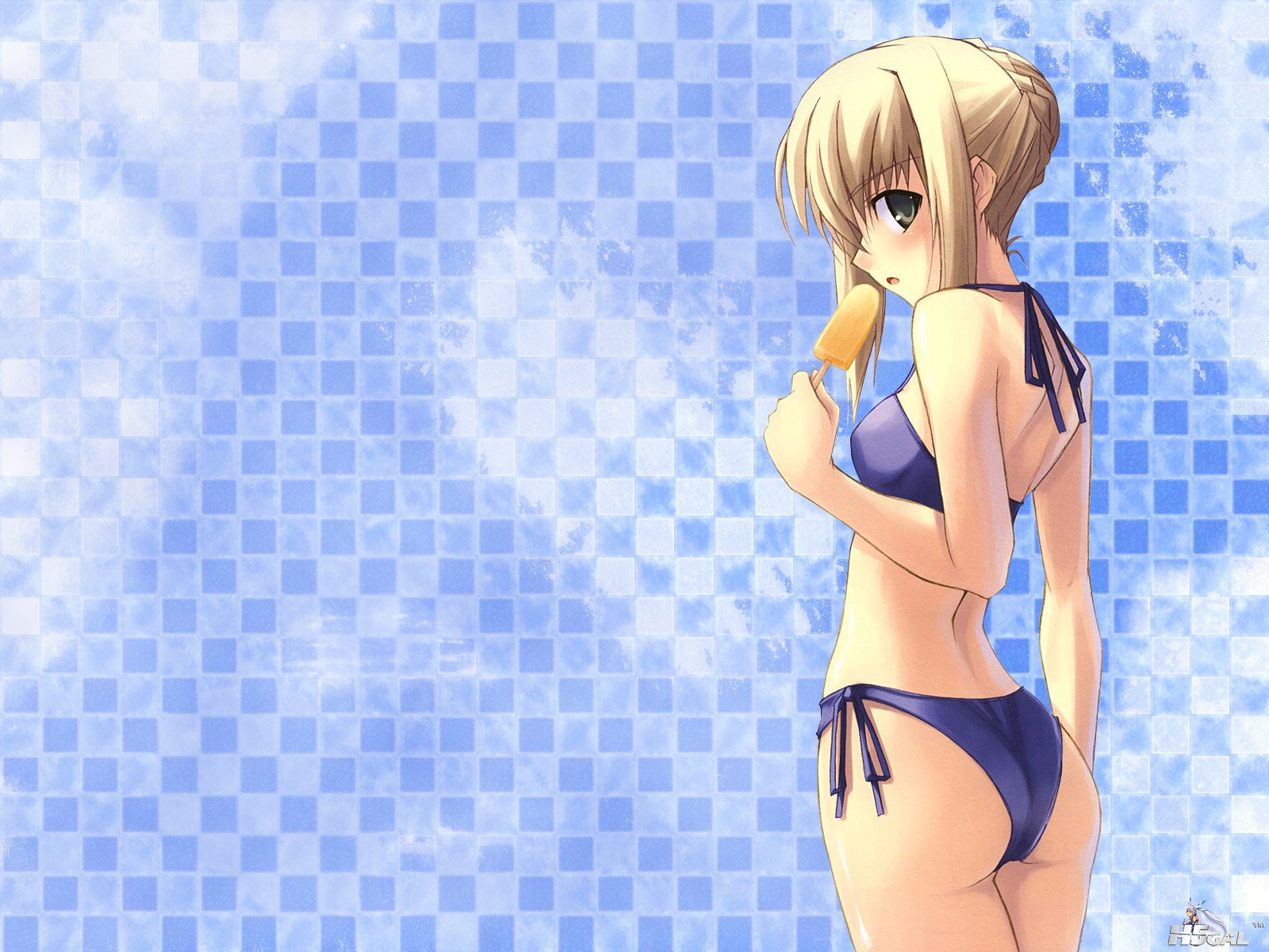 Konachan.com - 25794 bikini fate_stay_night popsicle saber shingo_(missing_link).jpeg