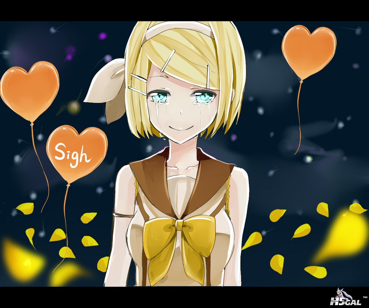 Konachan_com - 140240 heart kagamine_rin minaduki0038 petals tears vocaloid.jpg