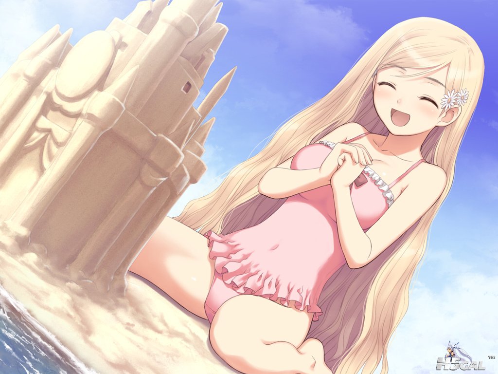 konachan 110533 beach blonde_hair fault game_cg hayama_rika swimsuit taka_tony_副本.jpg