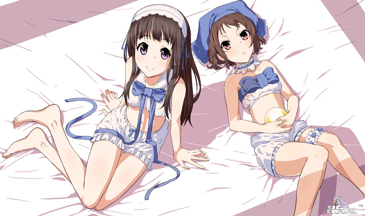 Konachan_com - 140811 black_hair brown_hair chitanda_eru hyouka ibara_mayaka pur.jpg