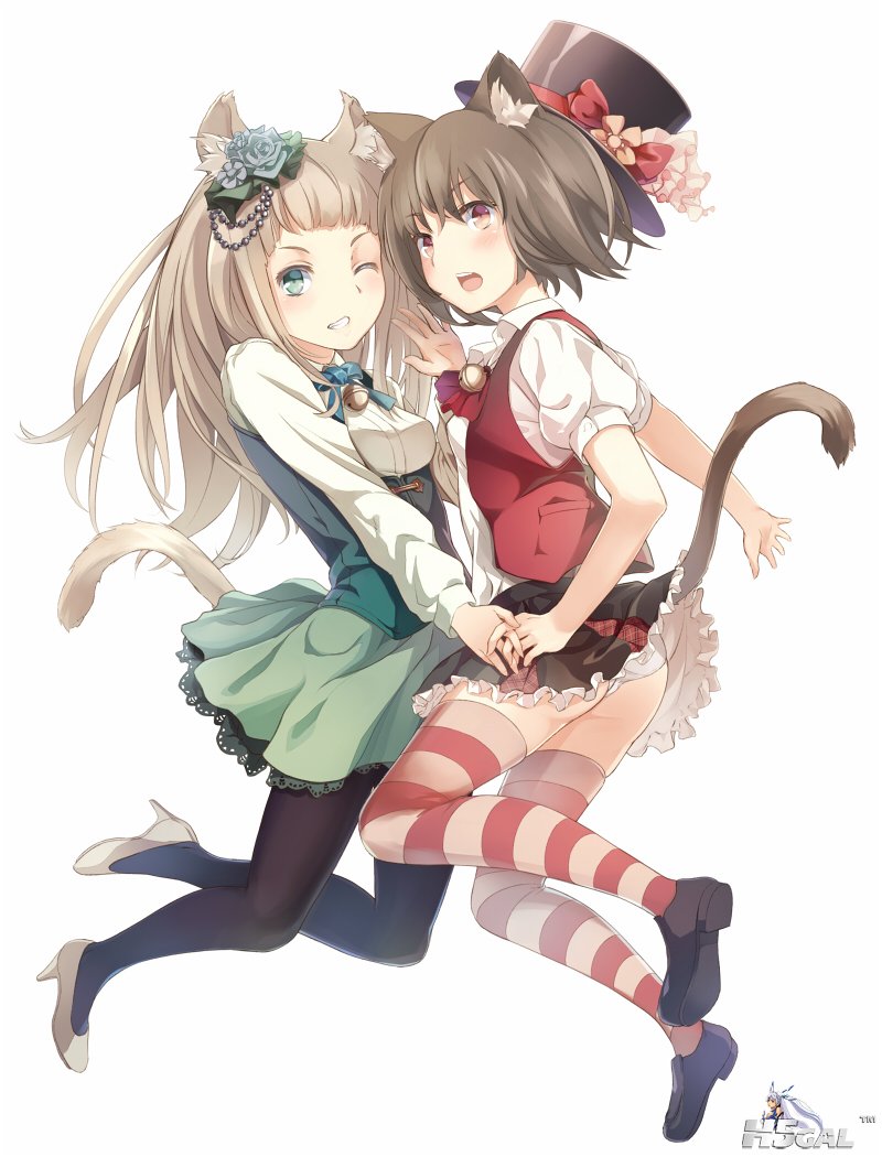 yande_re 219184 animal_ears nekomimi pantsu pantyhose supertie tail thighhighs.jpg