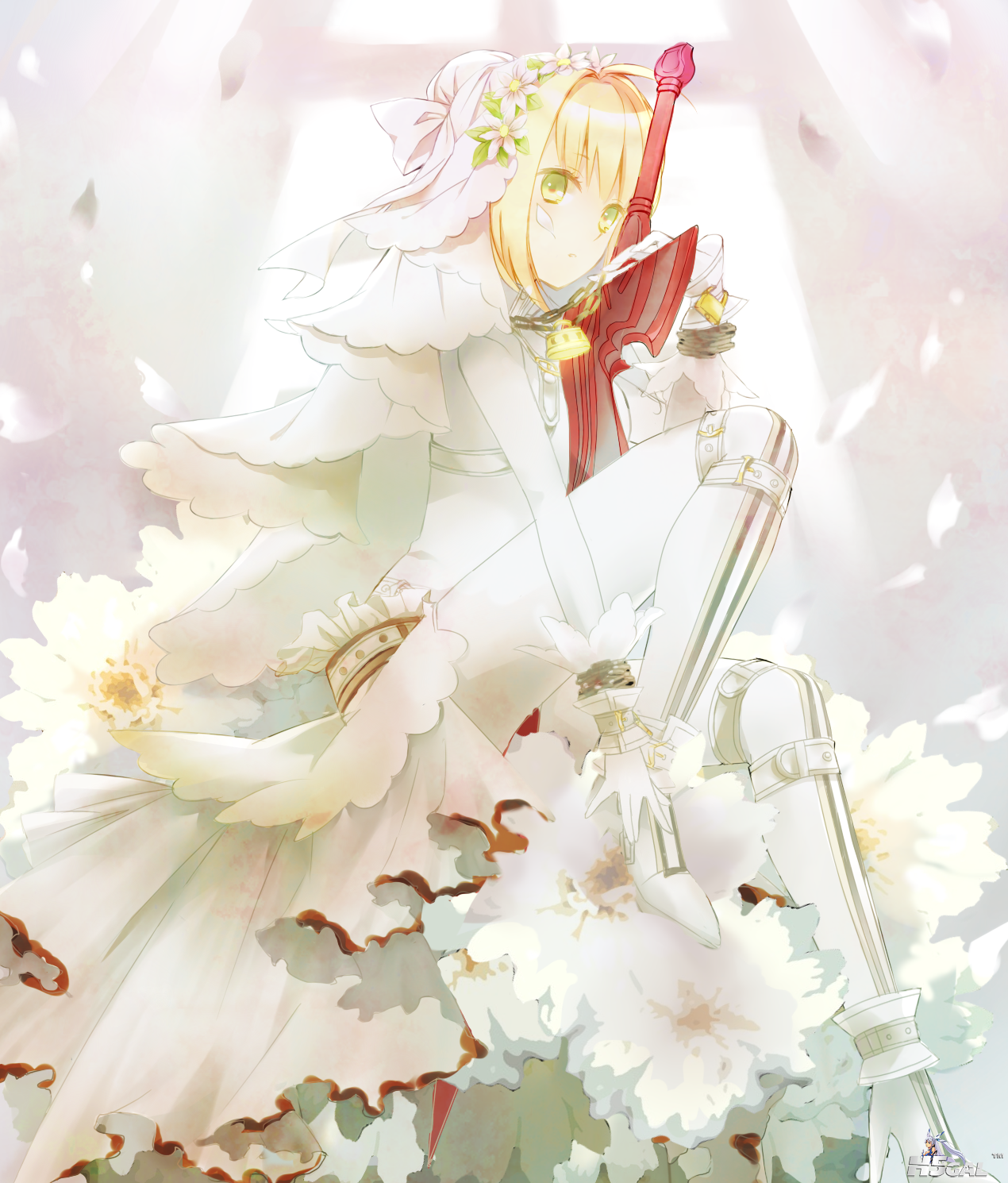 donmai 1088839 1girl aestus_estus ahoge belt blonde_hair bodysuit chain fate ext.png