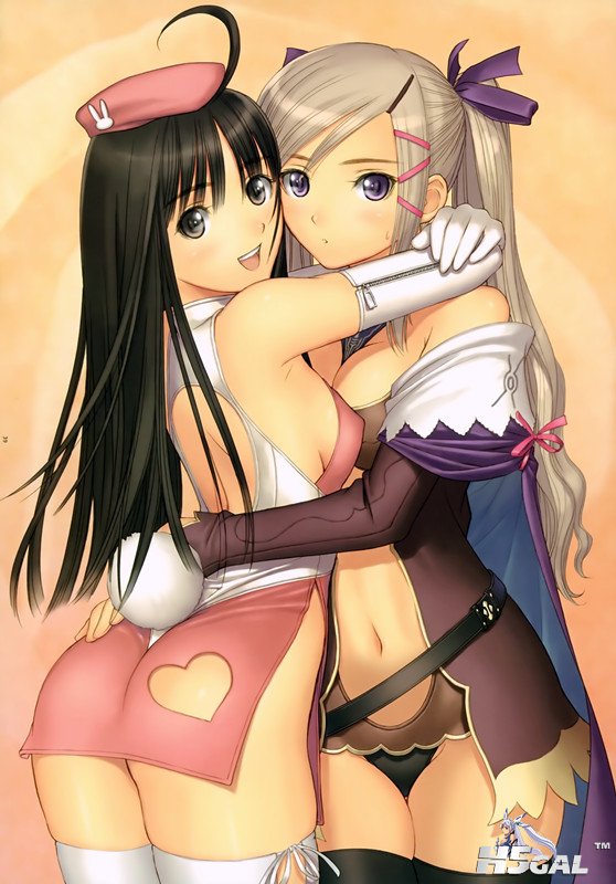yande 109241 ass erect_nipples pantsu symmetrical_docking thighhighs tony_taka_副本.jpg