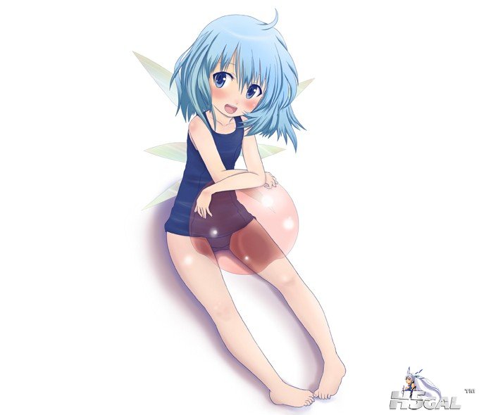 p835120_ball beachball blue_eyes blue_hair cirno katsuo9 school_swimsuit short_h.jpg