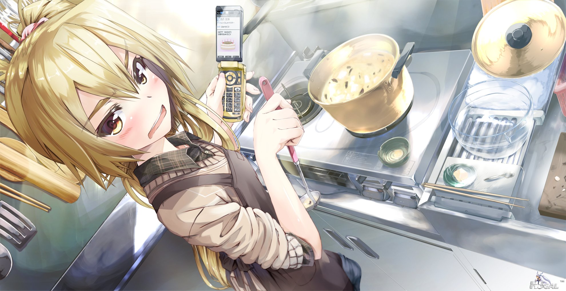 Konachan_com - 147907 akita_neru blonde_hair brown_eyes daidou_(demitasse) long_.jpg