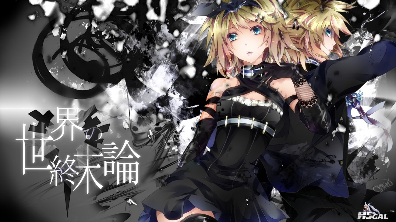 Konachan_com - 150771 blonde_hair blue_eyes kagamine_len kagamine_rin tagme twin.jpg