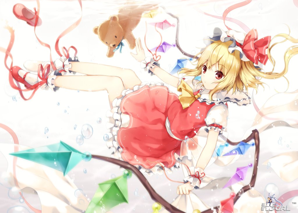 Konachan_com - 165541 6u_(eternal_land) blonde_hair bubbles dress flandre_scarle.jpg