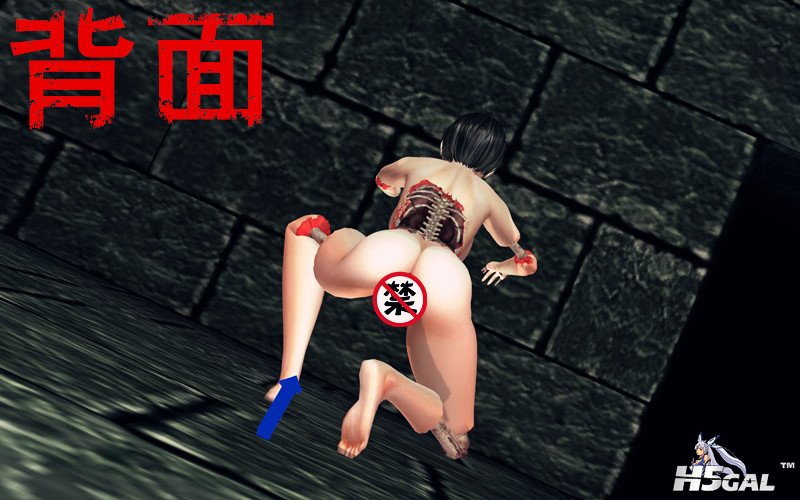 背面