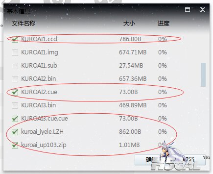 图中画圈的5个文件
