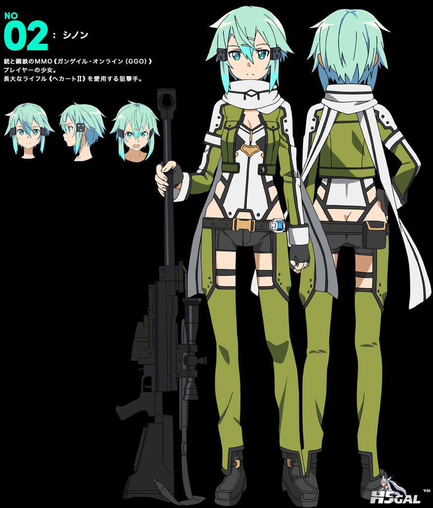Sword-Art-Online-II-Sinon-AnimeMage