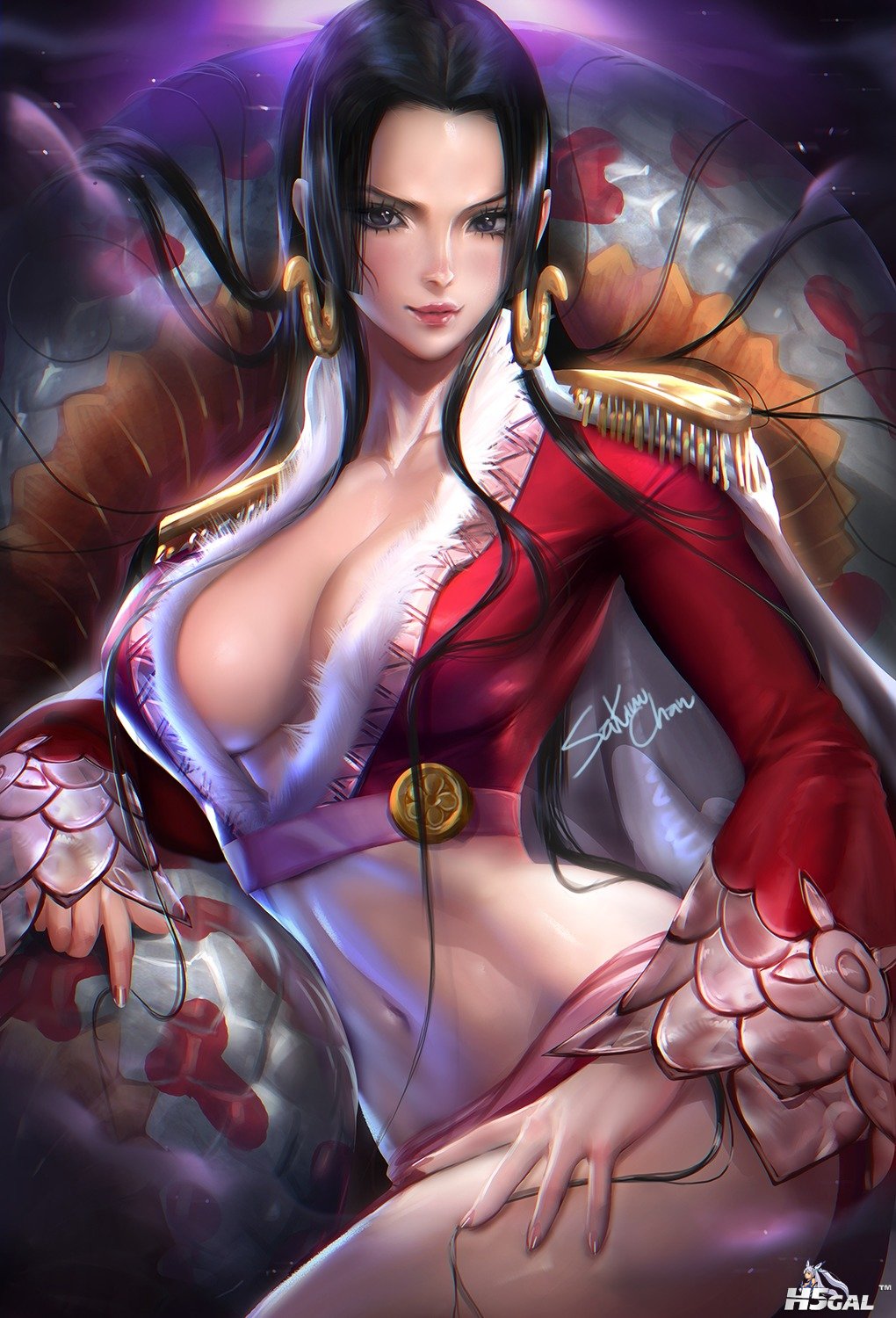 yande.re 334971 sample boa_hancock cleavage no_bra one_piece sakimichan.jpg